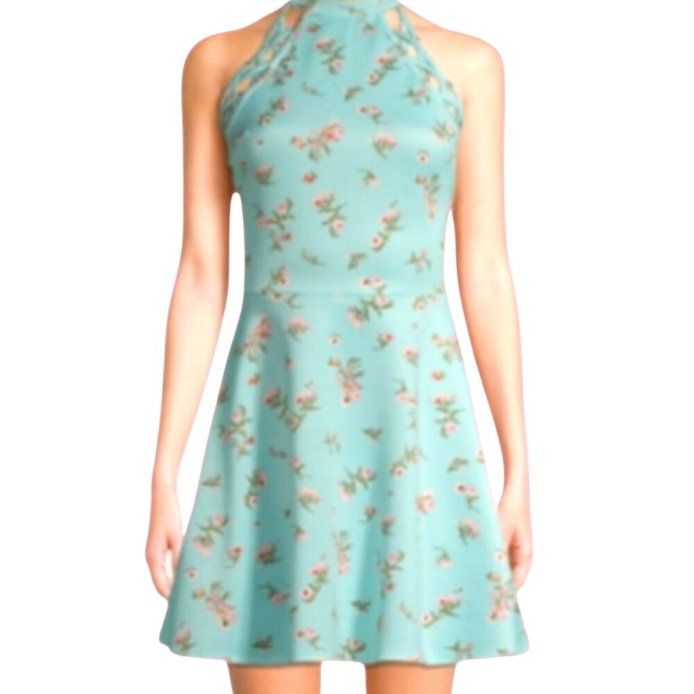 No Boundaries‎ Juniors Scuba A-Line Mini Dress NWOT SKUK057